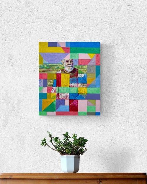Mihai Cotiga - Blending in, Antiek en Kunst, Kunst | Schilderijen | Modern