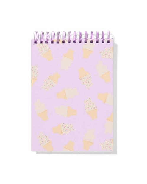 HEMA Schetsboek 18.6x25.4 blanco ijsjes, Boeken, Kinderboeken | Jeugd | onder 10 jaar, Nieuw, Verzenden