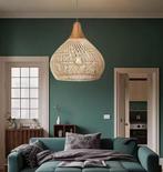 Vintage Boho Rotan Hanglamp – Handgeweven E27 Lamp, Verzenden, Nieuw