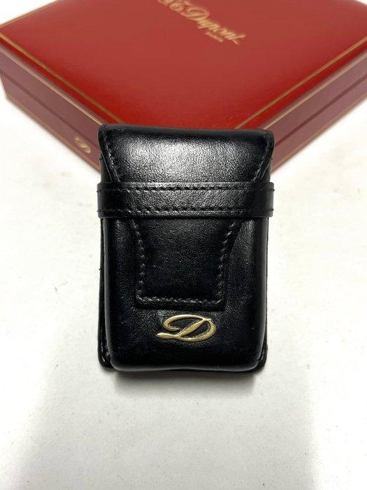 S.T. Dupont - Zonder Minimumprijs - Kist - Leder, Verguld, Verzamelen, Rookartikelen, Aanstekers en Luciferdoosjes
