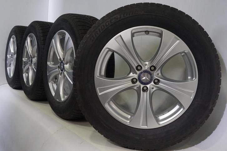 Mercedes GLC X253 18 inch velgen + Winterbanden Bridgestone, Auto-onderdelen, Banden en Velgen, Velg(en), Gebruikt, 18 inch, Winterbanden