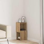 vidaXL Hoekkast Artisan Eiken 25,5x25x55cm Bewerkt hout, Verzenden, Nieuw