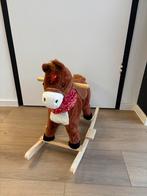 Hobbelpaard Kind Met Geluid, Ophalen, Zo goed als nieuw