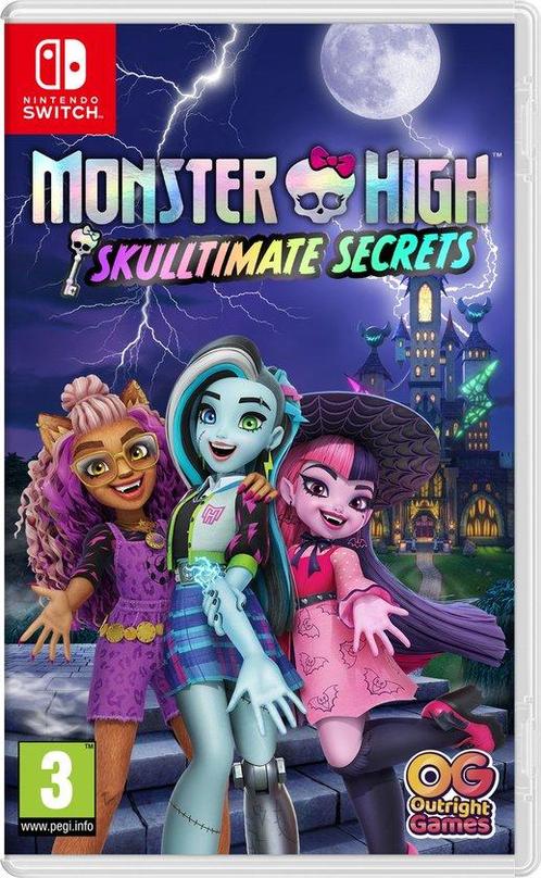 Monster High Skulltimate Secrets-Standaard (Switch) NIEUW, Spelcomputers en Games, Games | Nintendo Switch, Nieuw, Ophalen of Verzenden