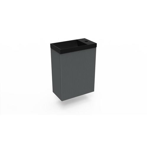 Fonteinkast Cement Arcqua Ridge 40x55x28 cm Incl. Fontein, Doe-het-zelf en Verbouw, Sanitair, Bad, Nieuw, Ophalen of Verzenden