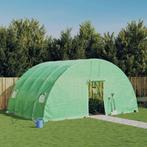 vidaXL Tuinkas met stalen frame 24 m² 6x4x2,85 m groen, Verzenden, Nieuw