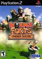 Worms Forts: Under Siege PS2 Garantie & morgen in huis!, Avontuur en Actie, 1 speler, Ophalen of Verzenden, Zo goed als nieuw