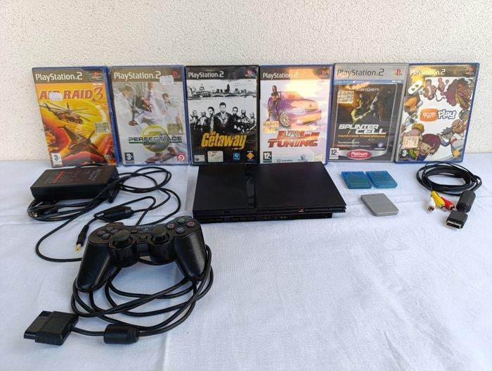 Sony - Playstation 2 (PS2) - SCPH-70004 - Videogameconsole +, Spelcomputers en Games, Spelcomputers | Overige Accessoires
