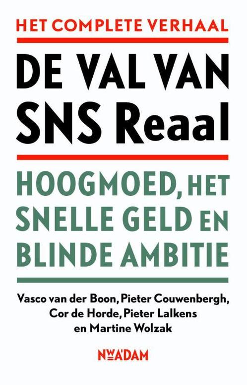 De val van SNS Reaal 9789046816912 Vasco van der Boon, Boeken, Geschiedenis | Wereld, Gelezen, Verzenden