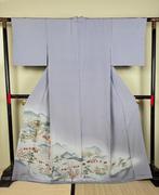Kimono with Swatow Embroidery  - NO RESERVE! - Kimono -, Antiek en Kunst