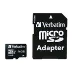 Verbatim Micro SDHC geheugenkaart / 16GB, Nieuw, Ophalen of Verzenden