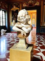 Ettore Brogi (1855-1932) - sculptuur, Giovane Fanciulla