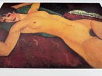 Amedeo Modigliani - Nu couché les bras ouverts, 1917, Antiek en Kunst, Kunst | Tekeningen en Foto's