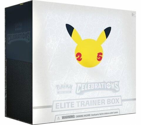 pokemon celebrations elite trainer box, Hobby en Vrije tijd, Verzamelkaartspellen | Pokémon, Losse kaart, Nieuw, Foil, Ophalen of Verzenden