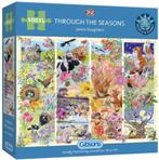 Through The Seasons Puzzel (500 XL stukjes) | Gibsons -, Hobby en Vrije tijd, Denksport en Puzzels, Nieuw, Verzenden