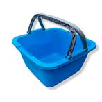 Afwasbak – Vierkante Afwasteil – 18,5 Liter – Blauw – Met, Ophalen of Verzenden, Nieuw