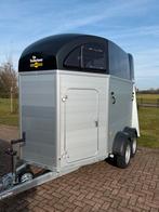 Nieuw! Luxe Humbaur Xanthos 2-paards met zadelkamer!, Ophalen, Zo goed als nieuw, Aluminium, 2-paards trailer