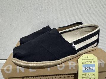 Veiling - Toms espadrilles Maat 45 Zwart beschikbaar voor biedingen