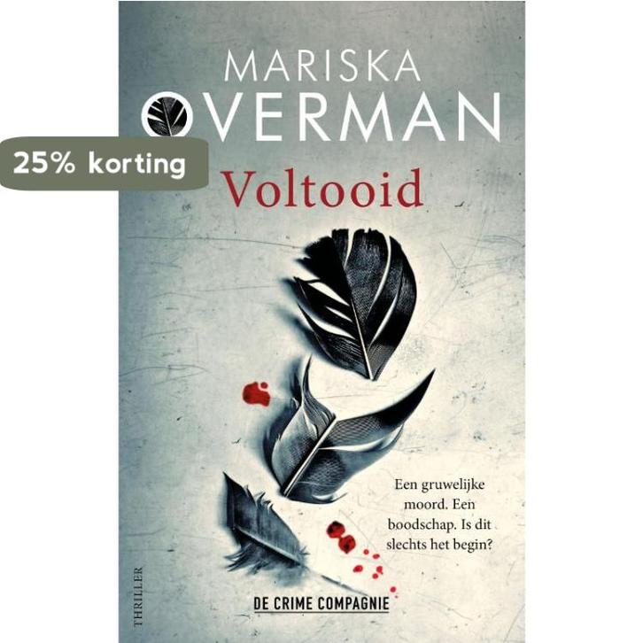 Voltooid 9789461092861 Mariska Overman, Boeken, Thrillers, Zo goed als nieuw, Verzenden