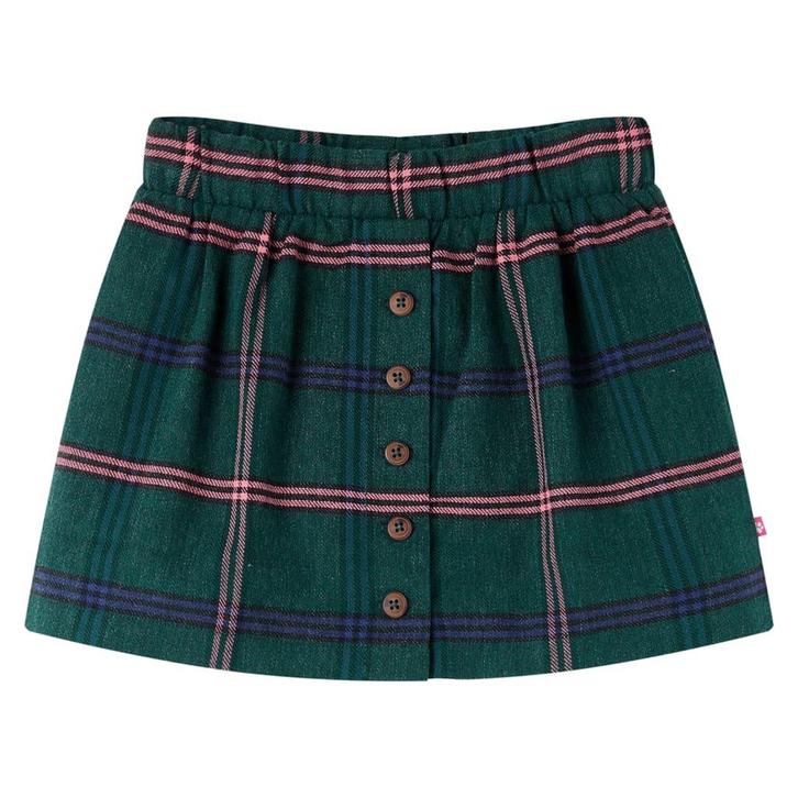 vidaXL Kinderrok 92 donkergroen, Kinderen en Baby's, Kinderkleding | Overige, Nieuw, Verzenden
