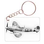 Sleutelhanger 6x4cm - Supermarine Spitfire - Fighter WW2 - R, Verzamelen, Ophalen of Verzenden, Nieuw