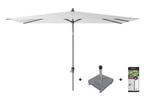 Platinum Riva stokparasol 3x2 - White met voet en hoes, Verzenden, Nieuw, Overige materialen