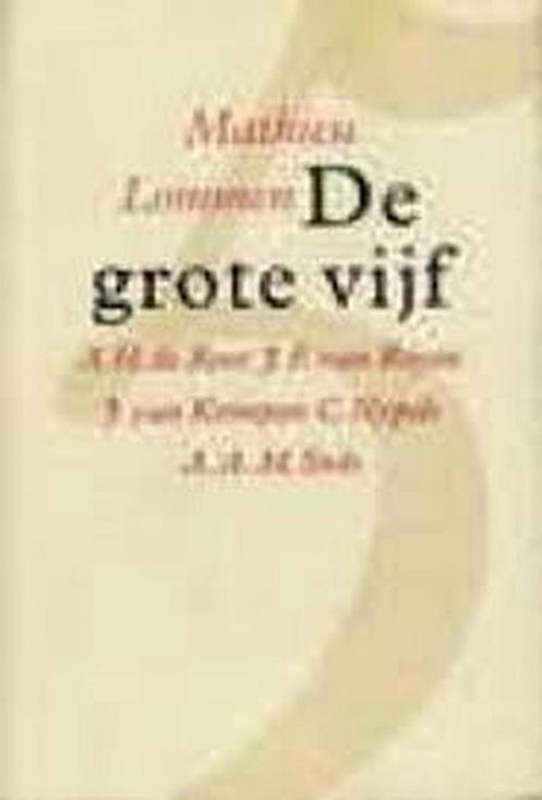 Grote vijf 9789071180163 Lommen, Boeken, Overige Boeken, Zo goed als nieuw, Verzenden