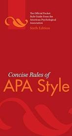 Concise Rules Of Apa Style 9781433805608, Boeken, Verzenden, Zo goed als nieuw