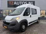 Citroën Jumper 35 2.2 HDI L2H2 Dubbel Cabine 7 Persoons, Auto's, Citroën, Wit, Nieuw, Lease