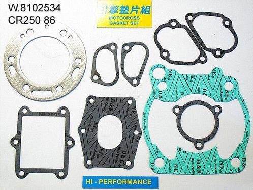 Aoki Racing top-end pakkingset Honda CR250 1986, Motoren, Onderdelen | Overige, Ophalen of Verzenden