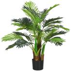 TRUUSK Kunstmatige Planten, Kunst Palm, 100 Cm Kunstplant Me, Verzenden, Nieuw