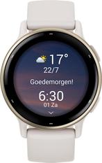 Garmin Vivoactive 5 Cream Gold/Ivory slimme horloges, Verzenden, Nieuw