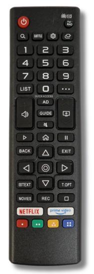 Sencor SLE32S800TCSB | SLE43FS800TCSB | SLE43US800TCSB | ..., Audio, Tv en Foto, Afstandsbedieningen, Verzenden