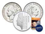 Officiële Zilveren 3 Koninginnen Prestige set, Postzegels en Munten, Munten | Nederland, Verzenden