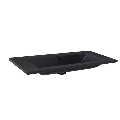 Sani Royal Wastafel Quartz Classic 100 cm 2, Doe-het-zelf en Verbouw, Sanitair