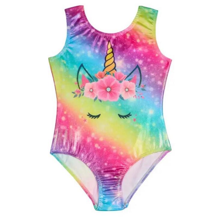 Turnpakje Eenhoorn - maat 116/122, Sport en Fitness, Turnen, Turnpak(je), Overige kleuren, Nieuw, Kleiner dan kindermaat 122, Ophalen of Verzenden