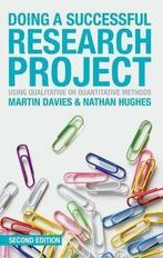 Doing A Successful Research Project | 9781137306425, Boeken, Verzenden, Nieuw