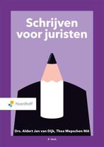 Schrijven voor juristen 9789001079765, Verzenden, Zo goed als nieuw