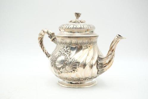 Theeketel - .916 (88 Zolotniki) zilver - Spiraal, Antiek en Kunst, Antiek | Goud en Zilver