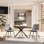 Set van 2 Velvet Eetkamerstoelen – Comfort en Stalen Poten, Huis en Inrichting, Verzenden, Nieuw