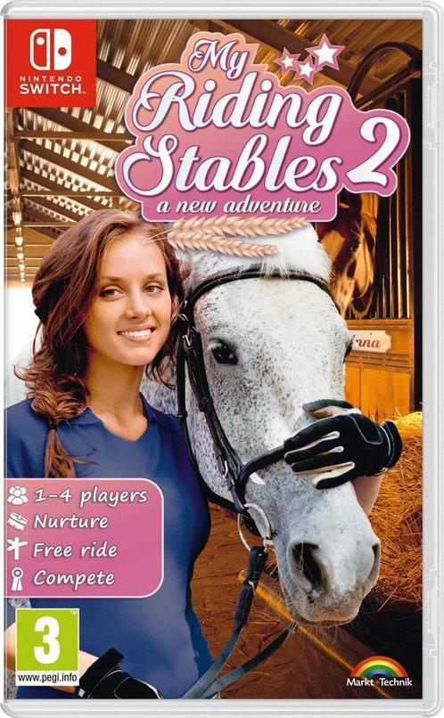 Switch My Riding Stables 2: A New Adventure, Spelcomputers en Games, Games | Nintendo Switch, Zo goed als nieuw, Verzenden