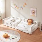 Kinderbed Tanna 90x200 cm wit [en.casa], Verzenden, Nieuw