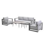 Garden Impressions Malakka loungeset 5-delig valley sand -, Verzenden, Nieuw