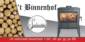 Selecta Maxim 45 houtkachel - Gietijzeren zijlader 5-11 kW beschikbaar voor biedingen