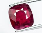 Zonder Minimumprijs Robijn - 3.07 ct - Lotus Gemology -, Sieraden, Tassen en Uiterlijk, Edelstenen, Nieuw