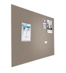 Prikbord bulletin - Zwevend - 120x200 cm  - Grijs