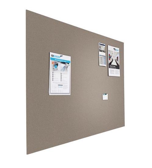 Prikbord bulletin - Zwevend - 120x200 cm  - Grijs, Huis en Inrichting, Woonaccessoires | Wanddecoraties, Ophalen of Verzenden