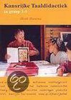 Kansrijke taaldidactiek in groep 1-8 9789055742868 H. Hansma, Boeken, Verzenden, Gelezen, H. Hansma
