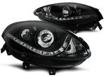 DRL-look Koplampen Fiat Bravo 07-10 Zwart, Ophalen of Verzenden, Nieuw