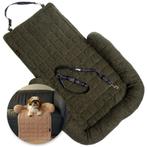 Autostoel beschermer Groen Boucle incl autogordel, Ophalen of Verzenden, Nieuw